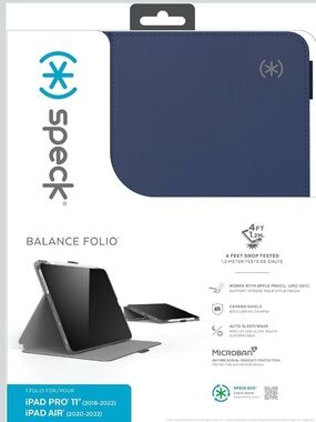 speck Balance Folio Tablet Case in Navy Blue